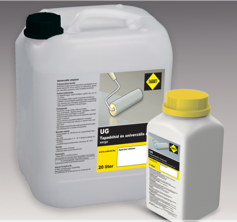 Sakret UG 1l univerzális alapozó és tapadóhíd